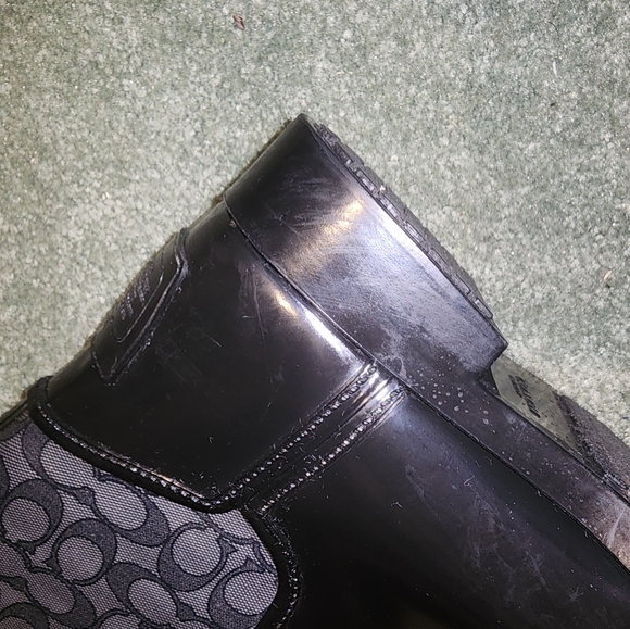 COACH RAIN BOOTS - Picture 6 of 11